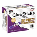 Charles Leonard Purple Glue Sticks, 30PK CHL95623